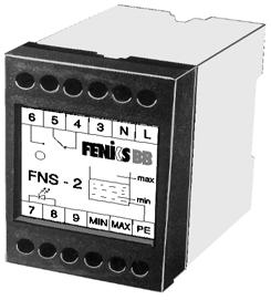 NIVOREGULATOR Tip: FNS Sertifikat ISO 9001:2000 Nivoregulator FNS namenjen je odr`avanju nivoa te~nosti u zatvorenim i otvorenim sudovima. Grani~ni nivoi definisani su polo`ajem dava~a nivoa.