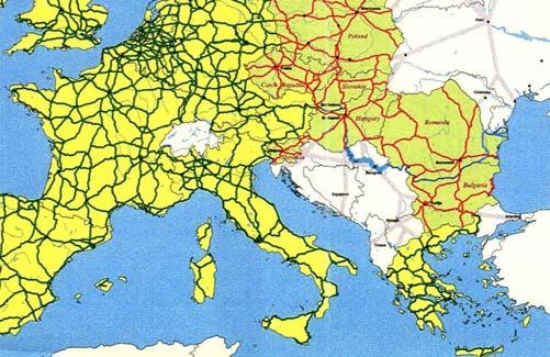 Koliko EU ulaže u transportnu infrastrukturu pokazuju i podaci Evropske komisije za energiju i transport, da se samo u projekte TEN-V, tj.