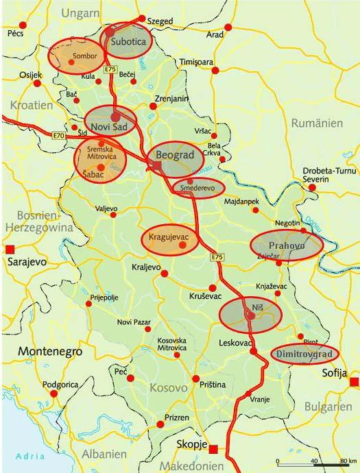fondovima EU, na osnovu kojih nastaju i logistički centri Segedin i Baja, što bi moralo da nas podstakne na razmišljanje koliko kasnimo, sa sapstvenim nečinjenjem, ka