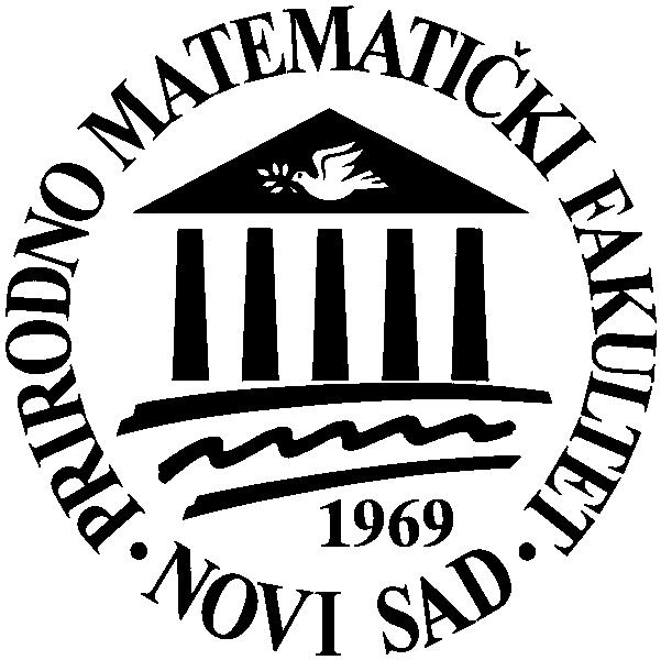 UNIVERZITET U NOVOM SADU PRIRODNO-MATEMATIƒKI