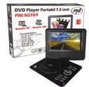 5 Tuner FM Rezoluţie 640x234 pixeli Tuner TV analogic Format TV: PAL/SECAM/NTSC Acumulator Li-Ion Slot microsd card DVD, SVCD, VCD, CD, JPEG, DVD, WMA, MPG, MP3, DIVX, VOB, AVI, MP4 Cod PNI-NS769 Cod
