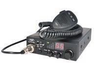 26 STAȚII RADIO CB Cod TCB-1100 BLOCARE URGENȚĂ MEMORII ALIMENTARE DUAL WATCH 6 PINI SCANARE Stație radio CB TTi TCB-1100 TTi TCB-1100 este o staţie cu difuzor frontal având şi posibilitatea de a fi