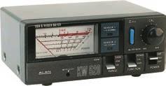 34 ACCESORII STAȚII RADIO CB Reflectometru profesional Midland KW520 Cod C530 Cu acesta aparat se poate verifica puterea de emisie a unei staţii şi calibrarea antenei, cu 2 linii separate de