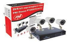 4 SISTEME DVR ȘI NVR * HDD - ul se achiziționează separat NOU Cod PNI-PTZ720P Cod PNI-3716 Cod PNI-PTZ800 Cod house04 NOU Cod PNI-IPMAX NVR PNI House PTZ720P - 4 canale IP 720P sau 4 canale analogice