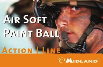 54 ACCESORII STAȚII RADIO PMR446 Accesoriile Action Line Dedicate pentru Paintball şi Airsoft Accesoriile Action Line sunt robuste cu cabluri de calitate, atenţia producătorului s-a focalizat pe