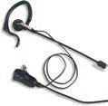 02 Cască cu microfon şi PTT/VOX Midland MA28-L Cu o singură cască şi VOX/PTT pentru toate staţiile PMR cu 2 pini Cod C559.
