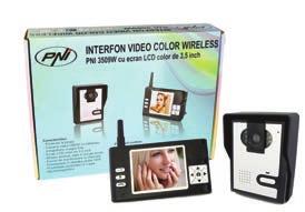 Cod PNI-DF-926 Interfon video PNI DF-926 Pachetul include: Unitate de exterior, 1 unitate de interior, cablucu 4 fire 15m, 1 suport de prindere perete, şuruburi, schemă de instalare.
