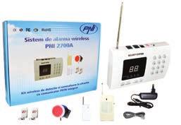 pentru sistem de alarmă wireless PNI A003 Cod A003 Detector de miscare infrarosu wireless A003 compatibil cu centralele PNI-2700A si PNI-PG200 Tensiune de alimentare: 9Vdc