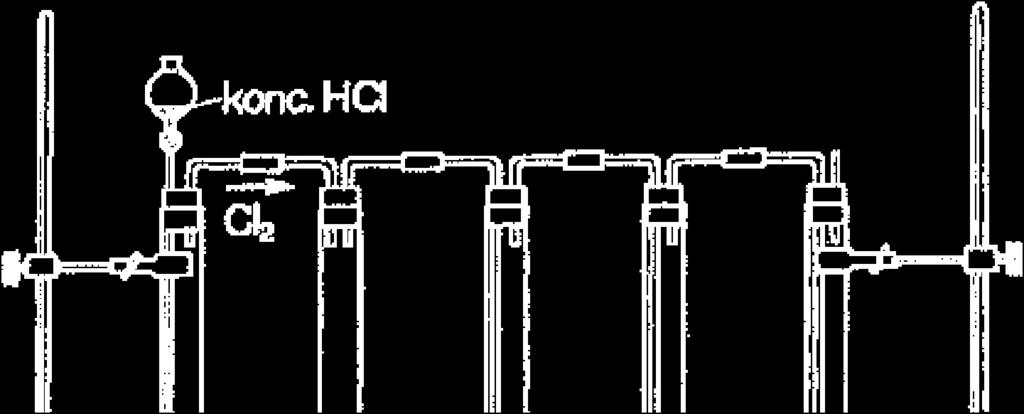)na koncentriranu vodenu otopinu HCl(aq), HBr(aq), HI(aq). Npr.