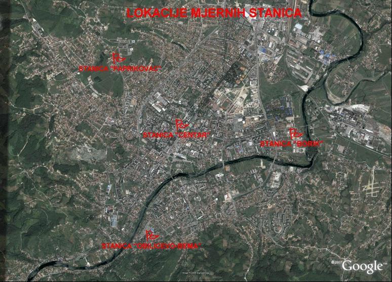 8.2. ВАЗДУХ Поред редовног мониторинга, који се континуирано проводи на територији града Бања Лука, за потребе израде овог документа, изанализирали смо податке за 2010., 2011., 2012., 2013. и 2014.