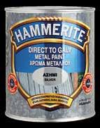 HAMMERITE DIRECT TO GALV Σφυρήλατο 15,5 47,75 9 έτοιμες αποχρώσεις Χρώμα για Μη Σιδηρά Μέταλλα 15,75 Μία μόνο στρώση