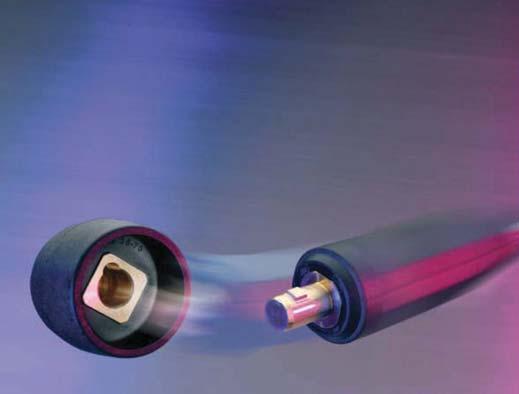 ABIPLUG Conectorul de incredere Plug & Weld Noua serie de conectori ABIPLUG, de la ABICOR BINZEL - corespund noului standard EN si sunt proiectate pentru un transfer de curent corect si sigur pentru