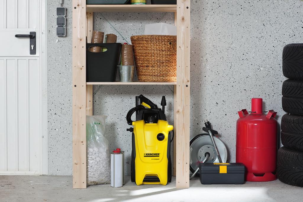 Πλυστικό K 5 COMPACT Quick Connect Ο εξοπλισμός περιλαμβάνει ολοκληρωμένο μηχανισμό αναρρόφησης για απορρυπαντικά Τεχνικά Στοιχεία 4039784825260 bar / MPa 20 145 / 2 14,5 Παροχή l/h 500 Μέγ.