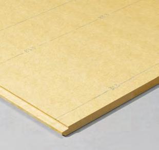 ogrodjih in konstrukcijah iz lesenih plošč izolacija kovinskih montažnih sten izolacija zaključnih fasadnih plasti zunanja izolacija pod oblogo Lastnosti: najboljša toplotna izolacija z majhno