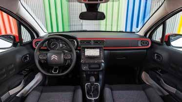 Citroen C3 1.2 PureTech 110 (δοκιμή)_σ.6 εμπρός σου, είτε κινείσαι σε ανηφόρα, είτε είσαι φορτωμένος. Το τρικύλινδρο σύνολο δεν ακούγεται και δεν δείχνει σε καμία περίπτωση το μικρό κυβισμό του.