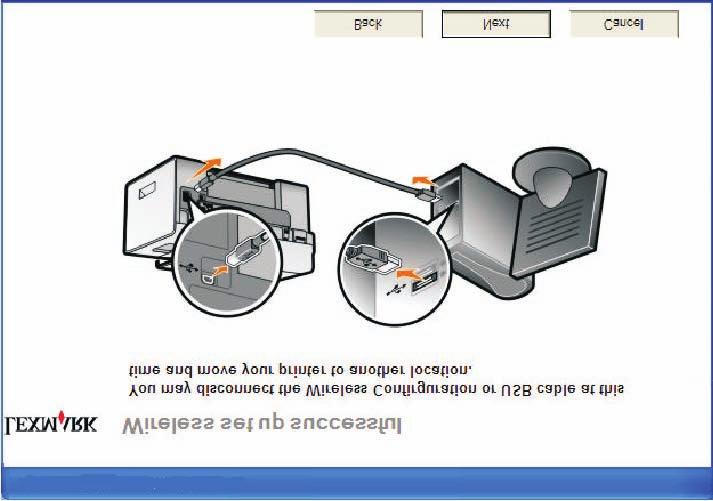 Ασύρµατη λειτουργία 5 Εάν σας ζητηθεί, επιλέξτε τον τύπο ασφαλείας που χρησιµοποιείτε για να προστατεύσετε το ασύρµατο δίκτυό σας και, στη συνέχεια, κάντε κλικ στο