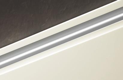 Cesena L 1 Aluminio anodizado Alumínio anodizado Ανοδιωμένο αλουμίνιο Alluminio anodizzato 3 Esquina interna 90 / Gris Ângulo interno 90º / Cinzento Εσωτερική γωνία 90 / γκρί Angolo interno di 90 /
