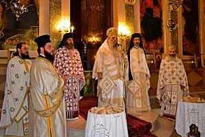 Ἡ ταφή στὸ Κοιμητήριο τοῦ Ἱεροῦ Ναοῦ Ἁγ. Νικολάου Νεστάνης Ἀρκαδίας.