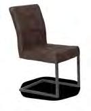 μεταλλικά πόδια 41 cm 46 cm 84,5 cm ANGOLO καρέκλα