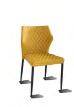 μεταλλικά πόδια 41 cm 46 cm 84,5 cm ULTRA καρέκλα