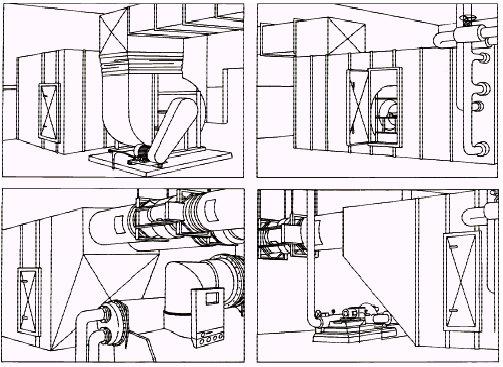 Componente şi variante ale unor reţele de canale Unul dintre cele mai silenţioase ventilatoare pentru circularea aerului în sistemele de condiţionare
