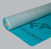longitudinală: 350 N/5cm transversală: 210 N/5cm - mărimea rolei: 1,5 x 50m - ambalare [role/palet]: 27 EUROTOP ACTIV V110 Bariera de vapori