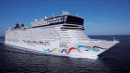 Cruise Your Own Way Επιλέξτε ένα τα 14 megaships της NCL και απολαύστε αξέχαστες κρουαζιέρες με το μοναδικό Freestyle Cruising που μόνο η NCL μπορεί να προσφέρει.