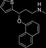 V malej miere inhibuje spätné vychytávanie dopamínu bez významnej afinity k histamínovým, dopamínergickým, cholinergickým a adrenergickým receptorom; používa sa v th.