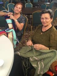 MINISTRY SPOT LIGHT OF THE WEEK! Handmade with Love Knitting Angels meet at the Kontos Community center the Wednesday of every month at 10am.