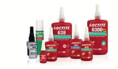 Lipirea Timp de fixare pe oţel Joc radial maxim Dimensiuni ambalaj Comentarii 25 min. 0,1 mm 10 ml, 50 ml, 250 ml rezistenţă mare, vâscozitate redusă, interstiţii mici 8 min.