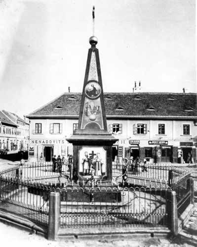 534 Мирослава Костић Fig. 4 Saint Constantine and Helen, painted at the postament of the east side of the Great Cross in front of St. George church in quart Fabrika, Temisoara, 1774. Сл.