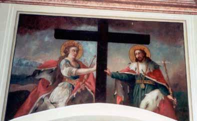 532 Мирослава Костић Fig. 3 Saint Constantine and Helen, wall painting on the arches supporting the roof, Grabovac Monastery, Andrej Šaltist, 1784. Сл.