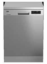 17 Umývačky DFN 26421 X novinka DFS 39020 X DFS 29030 X 389 60 cm 399 399 45 cm Dvojriadkový LCD displej Počet programov: 8 (Active Wash.