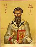 Saint Basil, Archbishop of Caesarea in Cappadocia, the Great Saint Basil the Great was born about the end of the year 329 in Caesarea of Cappadocia, to a family renowned for their learning and