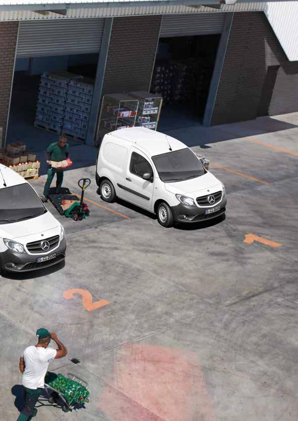 Το Citan αντιμετωπίζει την καθημερινότητα με εντυπωσιακή ευελιξία.