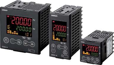 (8 profilov, v vsakem do 32 segmentov) Namenska regulacija analognega krmilnega ventila E5CB Izredno zmogljiv temperaturni regulator po ugodni ceni Hiter, natančen in prilagodljiv regulator E5_R /
