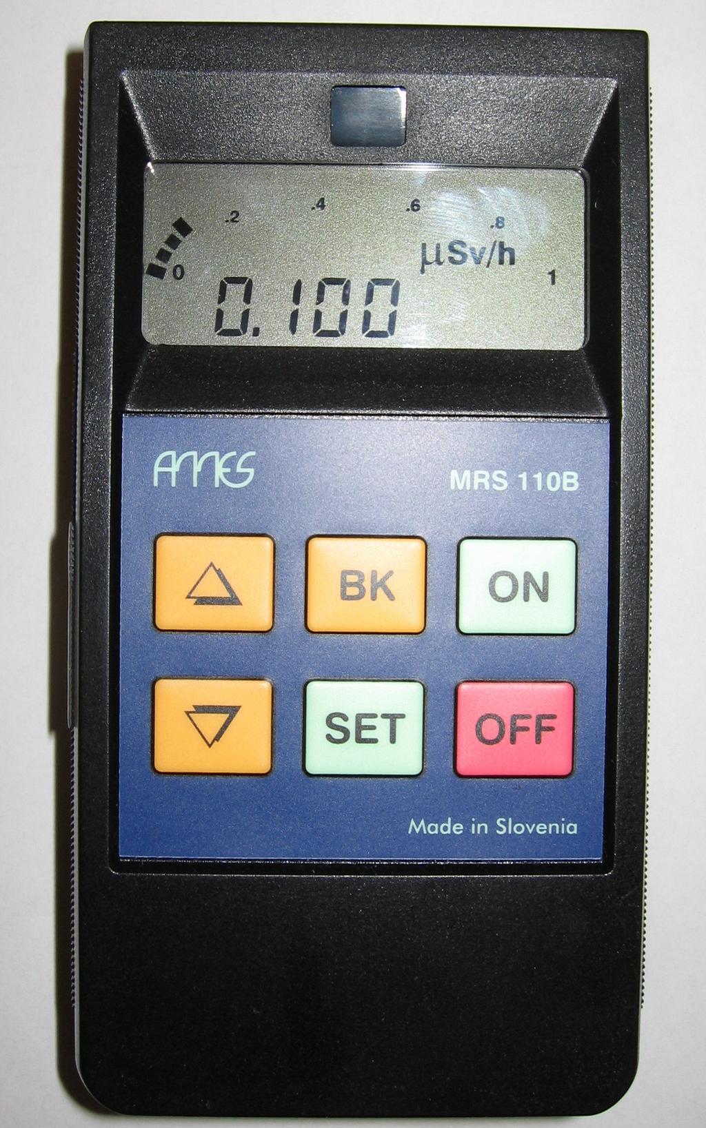 MERILNIK RADIOAKTIVNEGA SEVANJA MRS 110B-1 AMES d.o.