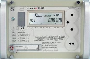 A2500 ALPHA este o variantă constructivă a contorului A1500 ALPHA pentru montarea în rack-uri de 19 şi îndeplineşte toate cerinţele impuse de funcţionarea pieţei de energie electrică permiţând