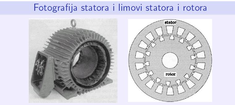 PRINCIP RADA TROFAZNOG ASINHRONOG MOTORA Trofazni asinhroni otori oogućuju pretvorbu električne u ehaničku energiju i najčešće su korištena vrsta električnih otora.