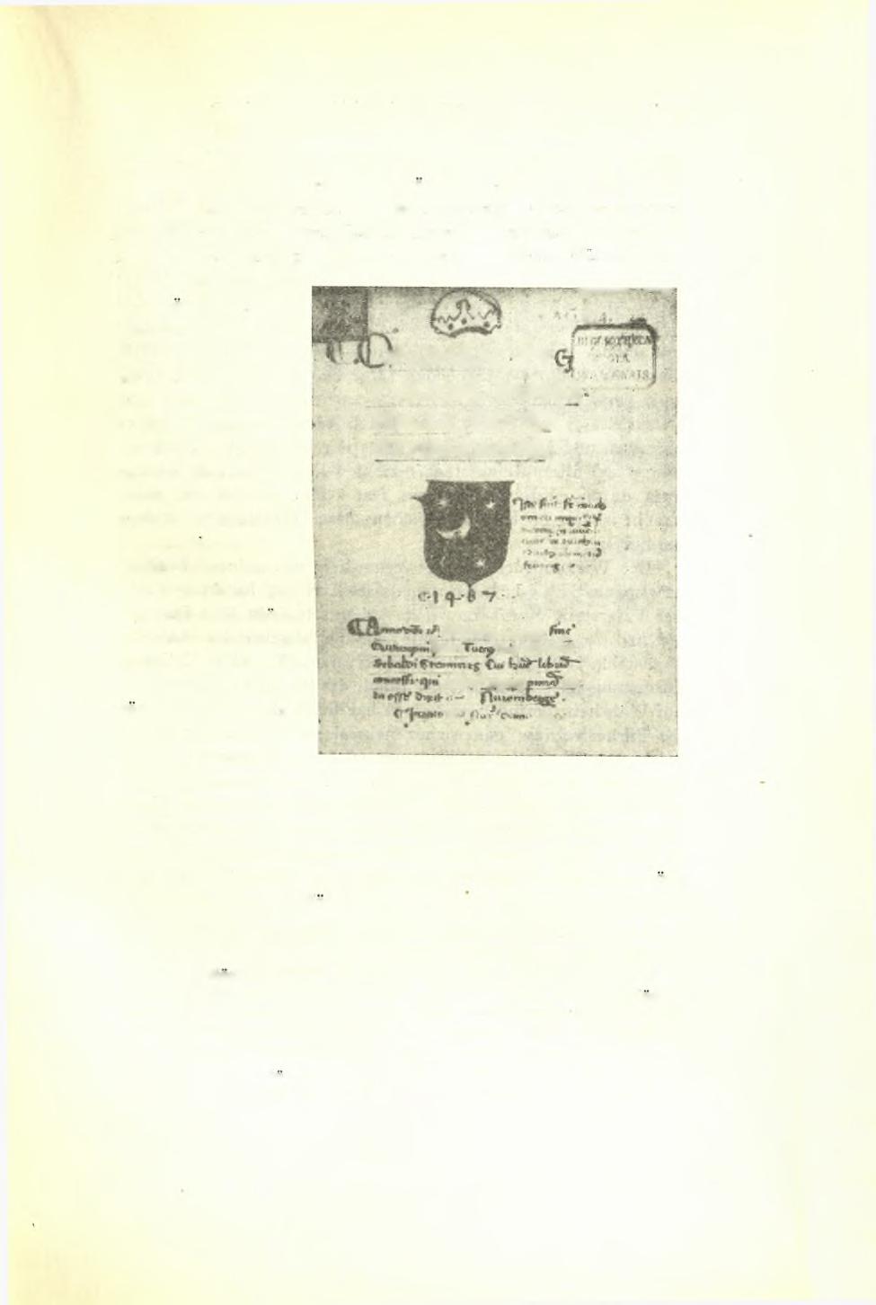 Zur Eebensgeschichte des Calixtus Ottomanns 459 gung erst aus dem am untern Blattende befindlichen weiteren Eintrag Hartmann Schedel s verstandlich wird: Anno Dmic [=jesu cliristi] Mcccclxxxvii' In