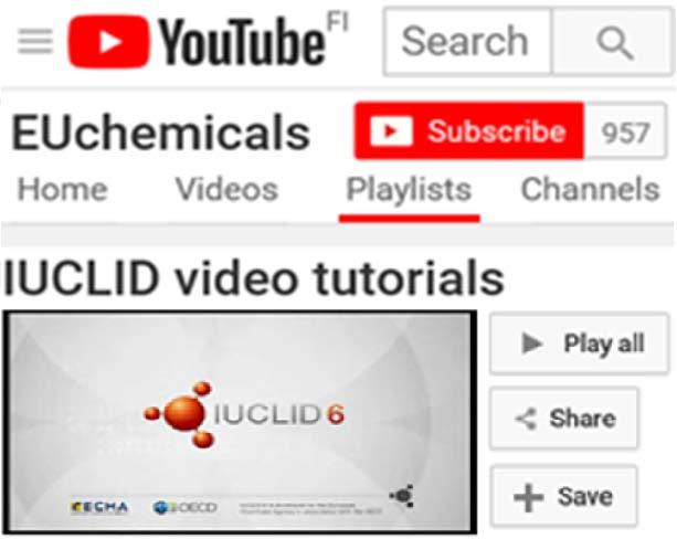 Πού θα βρείτε περισσότερες πληροφορίες σχετικά με το IUCLID Cloud; Παρακολουθήστε