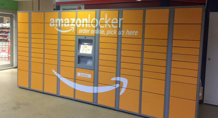 Εικόνα 15: Η υπηρεσία του Amazon Locker 6.2 Εταιρική Στρατηγική Η κυριότερη στρατηγική της εταιρίας είναι η γρήγορη και ποιοτική εξυπηρέτηση των πελατών της, με την χαμηλότερη προσφερόμενη τιμή.