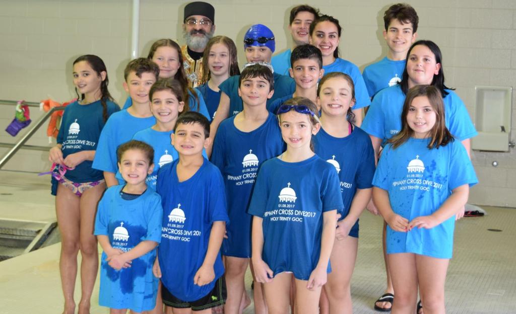 EPIPHANY CROSS DIVE 2018 SUNDAY, JANUARY 7, 2018; 12:30pm AT THE VOLUNTEER POOL. ALL AGES. REGISTER EARLY FOR YOUR COMMEMORATIVE T-SHIRT AT THE CHURCH HALL!