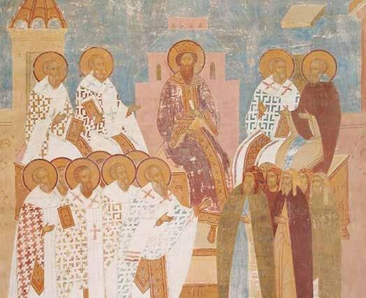 11 поведао једно дејство? Ја не говорим о броју, него, следећи Дионисија називам Његова дејства богочовечним... Како ти схваташ богочовечно дејство? Ја нисам размишљао.