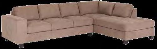 Γωνιακός καναπές από ύφασμα