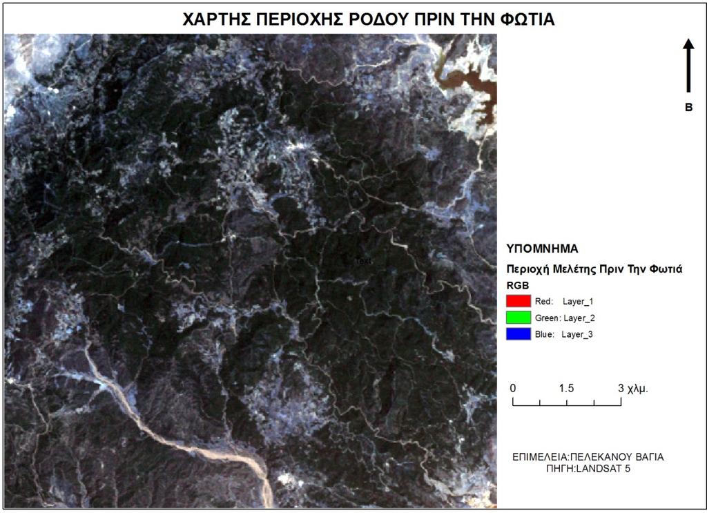 γεωαναφορά των εικόνων που είναι θεμελιώδης για την αντιστοίχηση σε κάθε σηµείο µιας εικόνας των πραγµατικών χωρικών συντεταγμένων της στο Ελληνικό Γεωδαιτικό Σύστηµα Αναφοράς EGSA 87.