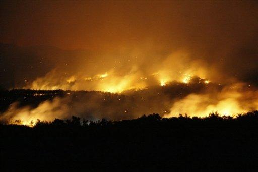 ΠΑΡΑΡΤΗΜΑ : ΦΩΤΟΓΡΑΦΙΚΟ ΥΛΙΚΟ (ΠΥΡΚΑΓΙΑ ΡΟΔΟΥ 2008) Εικόνα 6: Χωριό Άγιος