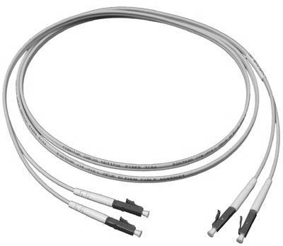 . На слици је приказан оптички кабл који се назива:. Duplex patch-cord (prespojni kabl). Simplex patch-cord (prespojni kabl) 3. Pigtail (završni kabl) За један тачан и ниједан нетачан одговор бод; 3.