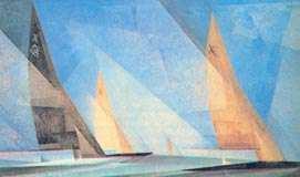 L. Feininger, Καράβια που αρµενίζουν ΠΑΡΑΛΛΗΛΟ ΚΕΙΜΕΝΟ 2 ΤΟ ΚΑΡΑΒΙ ΤΗΣ ΦΑΝΤΑΣΙΑΣ Σαν των Φαιάκων το καράβ η Φαντασία, χωρίς να τη βοηθάν πανιά και
