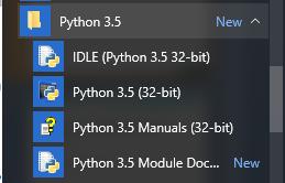 Περιβάλλον Python IDLE Έρχεται προεγκατεςτημϋνο και